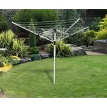 ModernHome Zahradní sušák na prádlo 60 m sušící plochy, šroub pro montáž + kryt zdarma