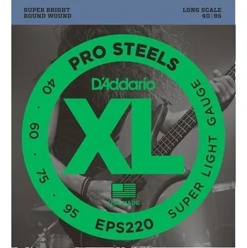 Hudební nástroj D'Addario EPS220 Struny pro baskytaru (Jako nové)