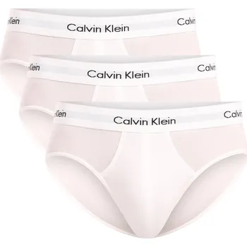 Slipy 3PACK pánské slipy Calvin Klein bílé (U2661G-100) XL U2661G-100 Možnost vrácení zboží ZDARMA do 120 dnů!