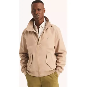 Pánská větrovka NAUTICA pánská lehká bunda Rainbreaker hnědá L