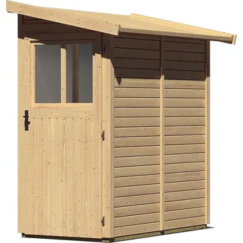 Zahradní domek KARIBU HOLZTECHNIK dřevěný domek KARIBU GÖRLITZ (38746) natur LG3070