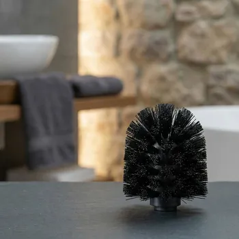 WC štětka Náhradní hlavice na WC kartáč ODELO ARRLO černá