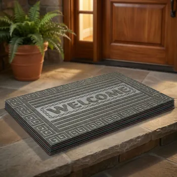 Rohožka Gumová rohožka DAILY INTERNATIONAL HOME WELCOME 60 × 40 cm