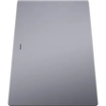 Body Skleněná krájecí deska Blanco - Vylepšete svůj přípravný prostor pomocí této elegantní a odolné skleněné krájecí desky. Je navrženo pro dřezy Blanco a má protiskluzový povrch pro bezpečné a efektivní krájení. Toto prkénko je vyrobeno z tvrzeného skla, je 