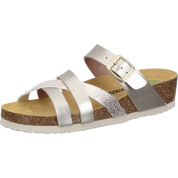 Dámská obuv Dr. Brinkmann 700904-82 dámské nazouváky na klínu champagne Velikost: 42