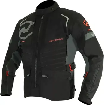 Moto bunda Bunda na moto Nazran Puccino black/grey Tech-air compatible vel. M