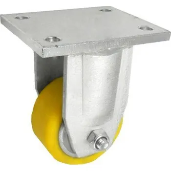 Pojezdové kolečko Polyuretanové kolo 80 mm pevná vidlice