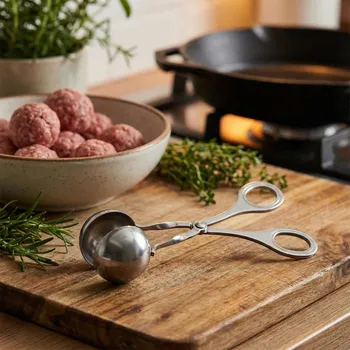 Kleště na maso ODELO TONG stříbrné