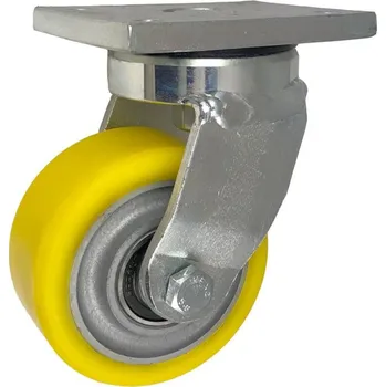 Pojezdové kolečko Polyuretanové kolo 100 mm otočná vidlice