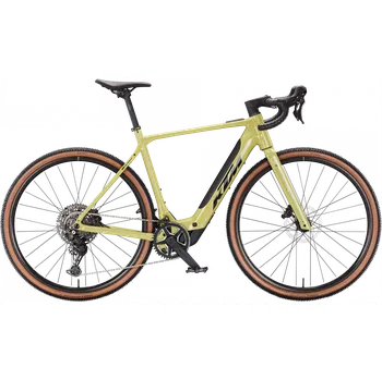 Elektrokolo Gravel elektrokolo KTM Macina Gravelator SX 20 Keen Green XS 49
