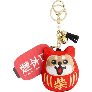 Tokyo Design Studio Patch Keychain Daruma Shiba-Dog 33129 6/24