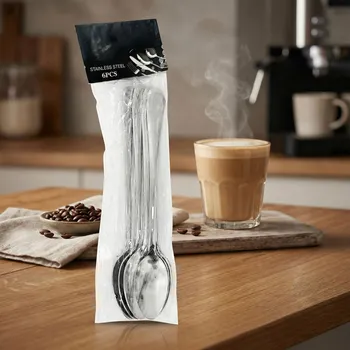 Příbor Ocelové lžičky na latte DAILY INTERNATIONAL HOME 6 ks