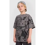 Chlapecké tričko oversize s potiskem 4F 4FJRAW25TTSHM3063-90A