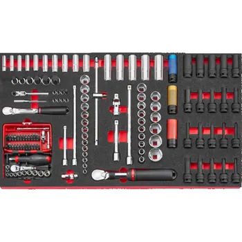 Sada nářadí Sada 1/4", 1/2"a 3/8" nářadí v pěnovémn modulu 94 dílů FACOM MODM.XL1GRP
