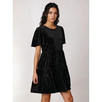 Dámské šaty Sinsay - Bublinkové šaty - černá - 583FI-99X - 583FI-99X-XS