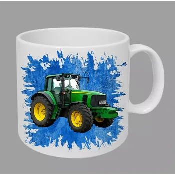 Moon River John Deere 6930 hrnek s traktorem modrý obsah 330 ml (hrneček traktor)