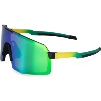 Sluneční brýle Brýle 4KAAD BEAT RACE - Green Yellow, Green Mirror
