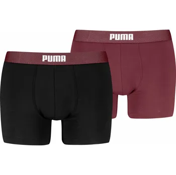 Pánské spodní prádlo Pánské boxerky Puma BOXERS (2-PACK) 947126-01 - XXL | UK 10 | US 10,5