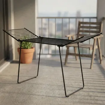 Sušák na prádlo Balkonový sušák ODELO MICOL 18 m černý