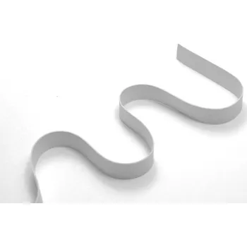 Textilie Pruženka plavková plochá 6 mm SUROVÁ - BÉŽOVÁ