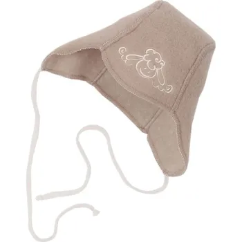 Kojenecký overall Vlnka Novorozenecká čepice béžová velikost oblečení M