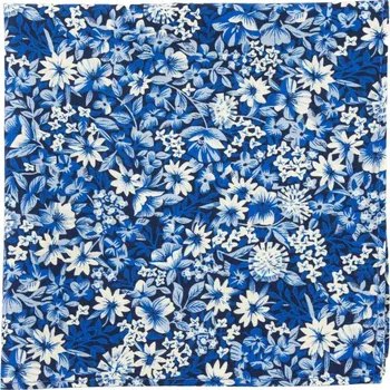 Šátek Bubibubi Modrý kapesníček do saka Royal