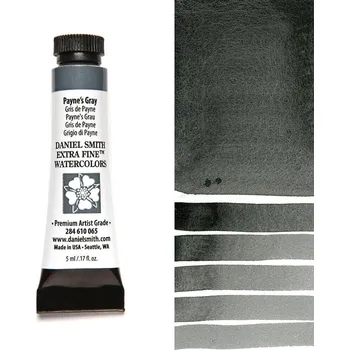 Výtvarná barva Akvarelová barva Daniel Smith Extra Fine, 5ml - šedá Barva: 65 - Payne’s Gray