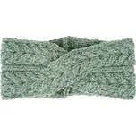 Vlnka Vlněná překřížená čelenka Supersoft Merino tyrkysová velikost oblečení Uni