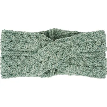 Čelenka Vlnka Vlněná překřížená čelenka Supersoft Merino tyrkysová velikost oblečení Uni