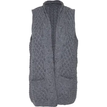 Vlnka Dámská vlněná vesta Vlnka tmavě šedá velikost oblečení M