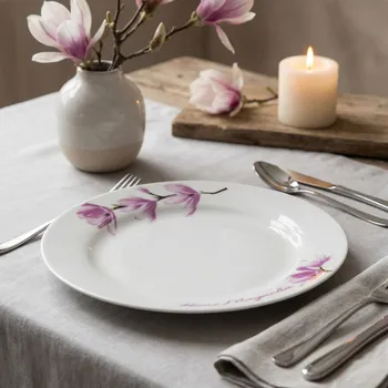 Talíř Talíř jídelní kulatý ODELO HOME MAGNOLIA 23 cm