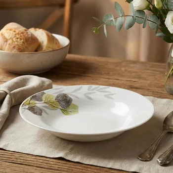 Talíř Hluboký talíř kulatý ODELO MABEL 23 cm bílý