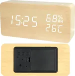 Verk Group Elektronický budík teploměr vlhkoměr usb