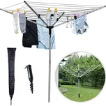 Zahradní sušárna prádla 60m + krycí šnek