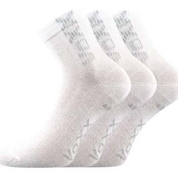 VoXX ponožky dětské ADVENTURIK se stříbrem BÍLÉ, vel. 20-24