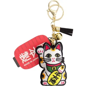 Tokyo Design Studio Patch Keychain Lucky Cat 33125 6/24