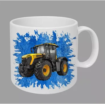 Moon River JCB Fastrac 4220 hrnek s traktorem modrý obsah 330 ml (hrneček traktor)