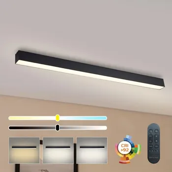 Brilagi - LED Stmív. stropní svítidlo SLEEKLINE LED/40W/230V Wi-Fi Tuya černá+DO