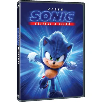 Sběratelská edice filmů Ježek Sonic 1.-3. kolekce 3DVD