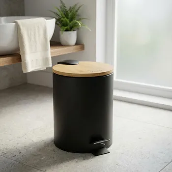 Odpadkový koš Odpadkový koš s pedálem ODELO TAVIO 3 l černý