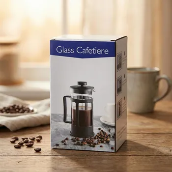 French press French press DAILY INTERNATIONAL HOME 300 ml černý