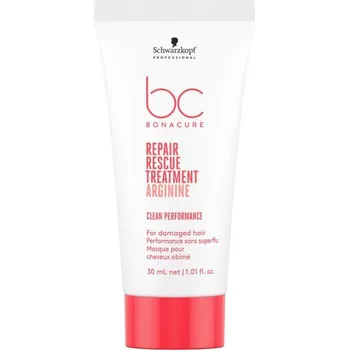 Vlasová regenerace Schwarzkopf Professional Bonacure Repair Rescue Treatment maska pro poškozené vlasy 30 ml