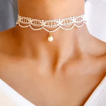 Náhrdelník Prosperk Choker bílý