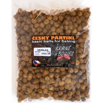 Boilies Český Partikl Boilies krmné Vanilka Ø 24 5 kg