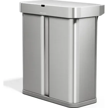 Odpadkový koš simplehuman ST2050 58 l bezdotykový koš na tříděný odpad