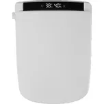 WELLBLUE Japonský elektronický bidet s dálkovým ovládáním a automatickým sklápěním sedátka - STANDARD tvar "⬜"