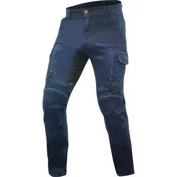 Moto oblečení Kevlarové džíny na moto Trilobite Acid Scrambler dark blue