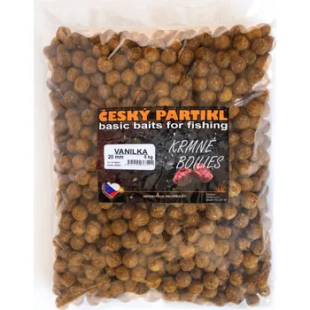 Boilies Český Partikl Boilies krmné Vanilka Ø 20 5 kg