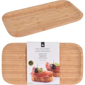 Podnos 25x13x1,7cm, servírovací, bambus Rychlá expedice, doprava zdarma od 899 Kč!