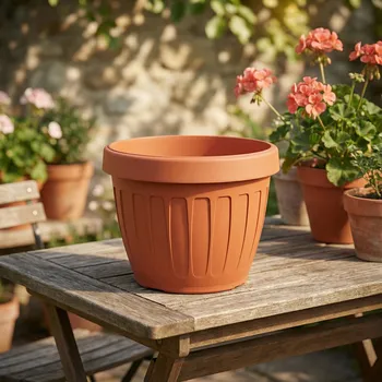 Obal na květináč Květináč DAILY INTERNATIONAL HOME PETUNIA 25 cm terakota